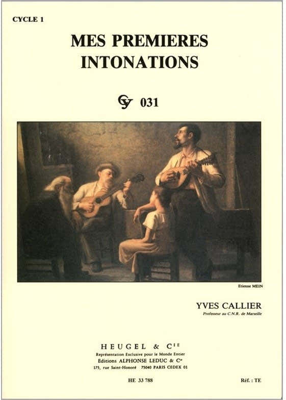 Mijn eerste intonaties - Cy031