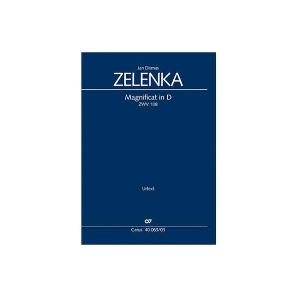 Carus Zelenska J.D. - Magnificat ZWV 108 - Vocal Score