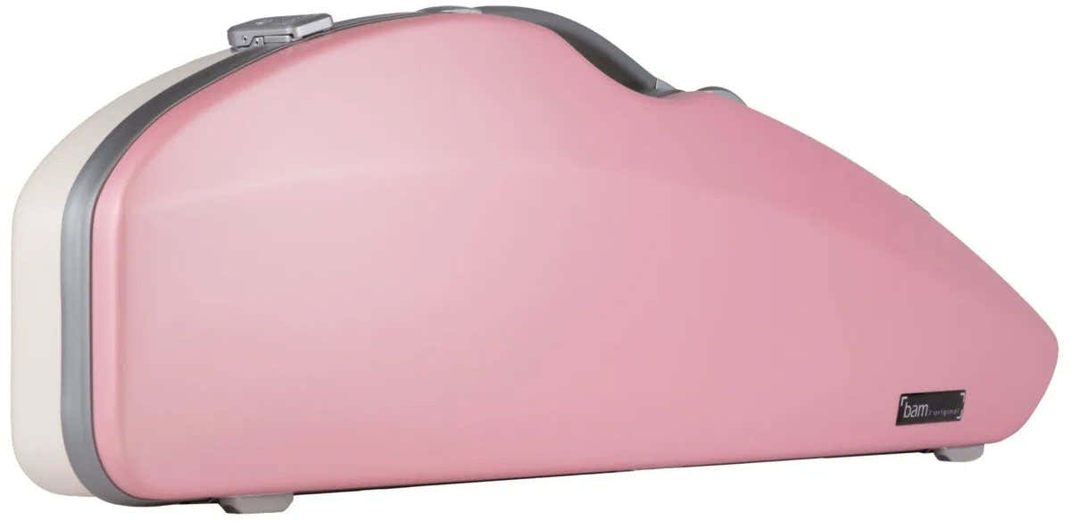 Vioolkoffer 4/4 Hightech Snoepje - Roze/Wit
