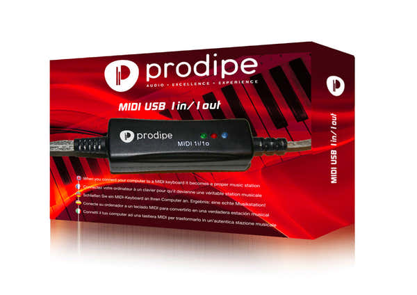 Prodipe MIDI-USB in/uit