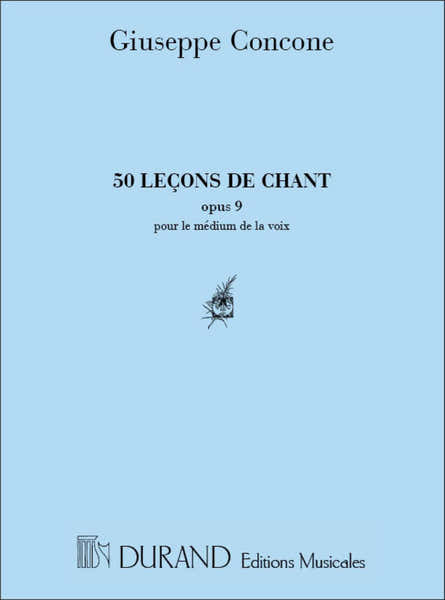 Concone - 50 Lecons Op 9 - Chant et Piano