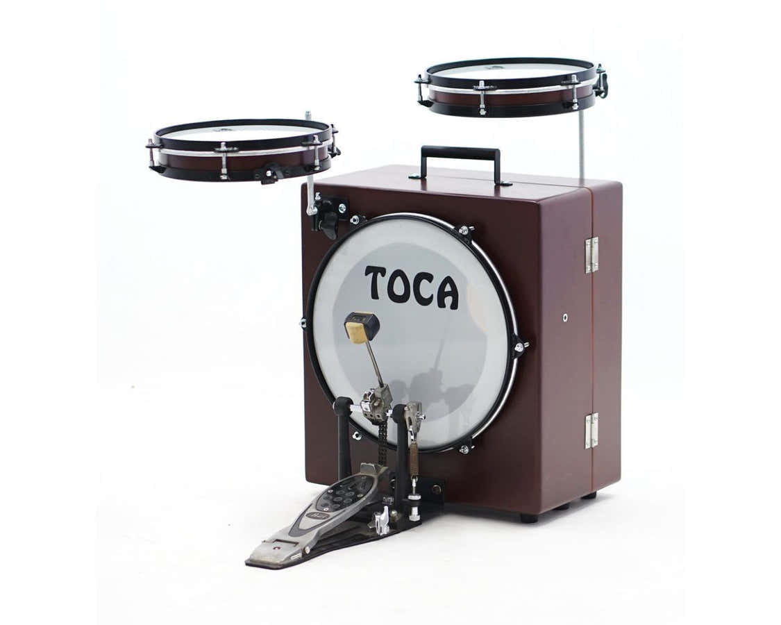World Percussion Kickboxx Suitcase Drum Set TKSDS