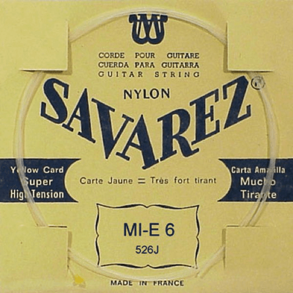 526J MI-6 Carte Jaune Tirant Tres Fort (Unité)