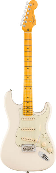 Fender Stratocaster American Professional, MN Olympisch wit