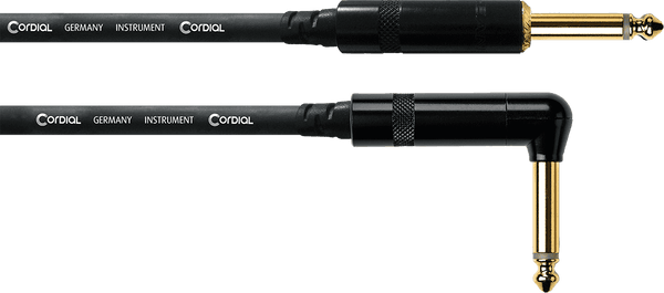 Cable Guitare Jack Droit /Coudé 3 M