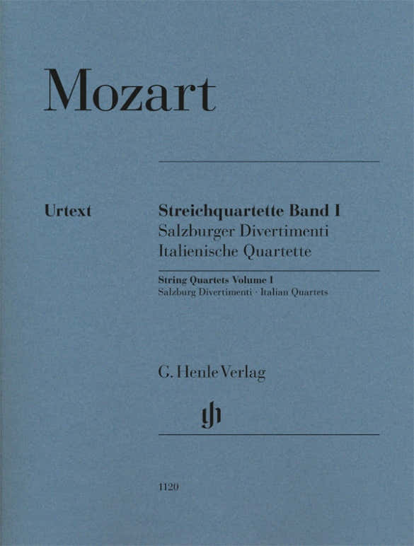 Moz W.A. - Quatuors A Cordes Vol.1 (Divertimenti De Salzbourg Quatuors Italiens)
