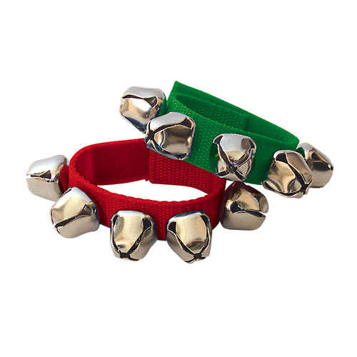 8442 - Bracelets De 5 Grelots Pour Chevilles (la Paire)