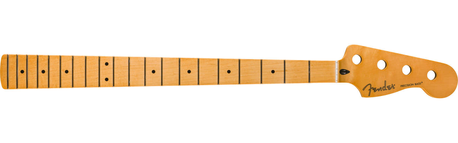 Player II Series Precision Bass hals 22 medium-jumbo frets esdoorn 9.5" Modern "C"