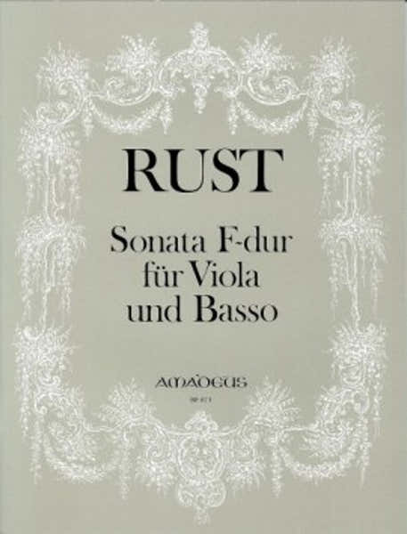 Amadeus Rust F.W. - Sonata In F-dur - Alto & Piano