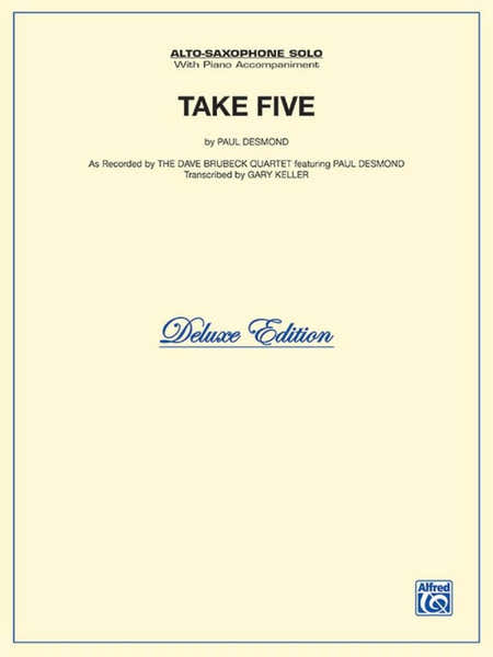Brubeck Dave - Take Five - Saxophone And Piano
