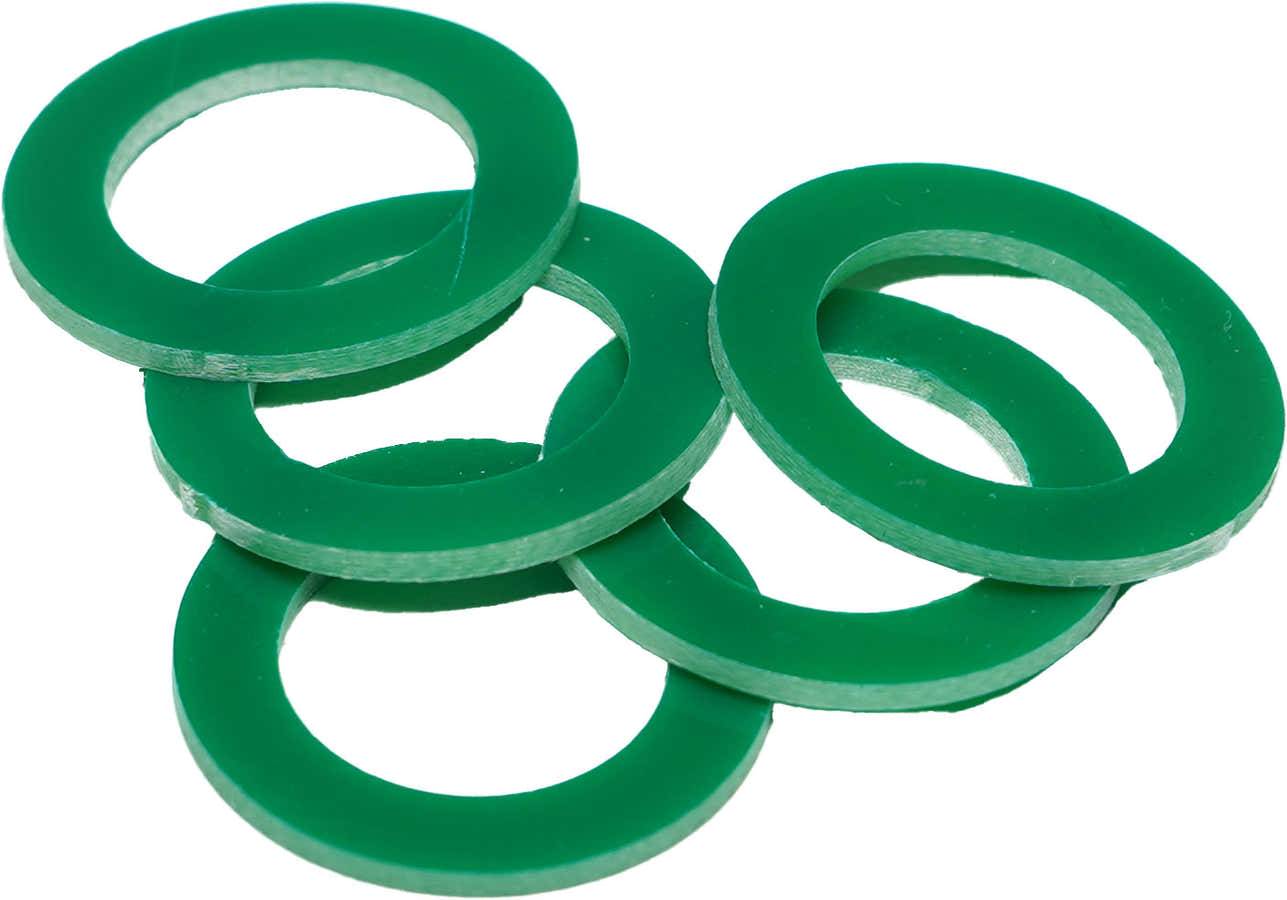 Custom Color Ringen voor voetschakelaar Groen
