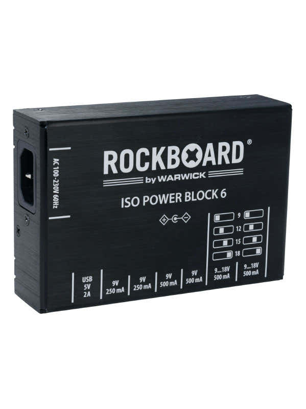 Power Block Iso V6 Iec 9 À 18V 100/230 Volt