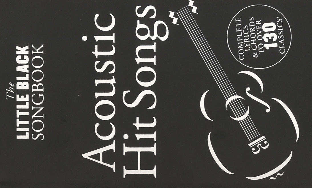 The Little Black Songbook: Acoustic Hits - Version anglaise