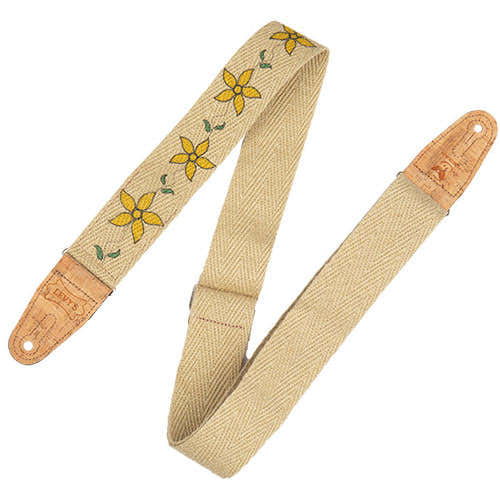 Vegan van hennep met versterkt kurken uiteinde 5cm - Dgn 011