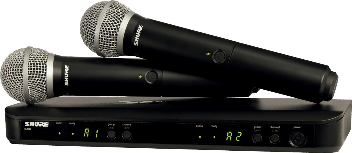 BLX Rcepteur Double & Micro PG58 - H8e