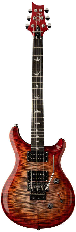 Custom 24 Se Floyd Charcoal Cherry Burst