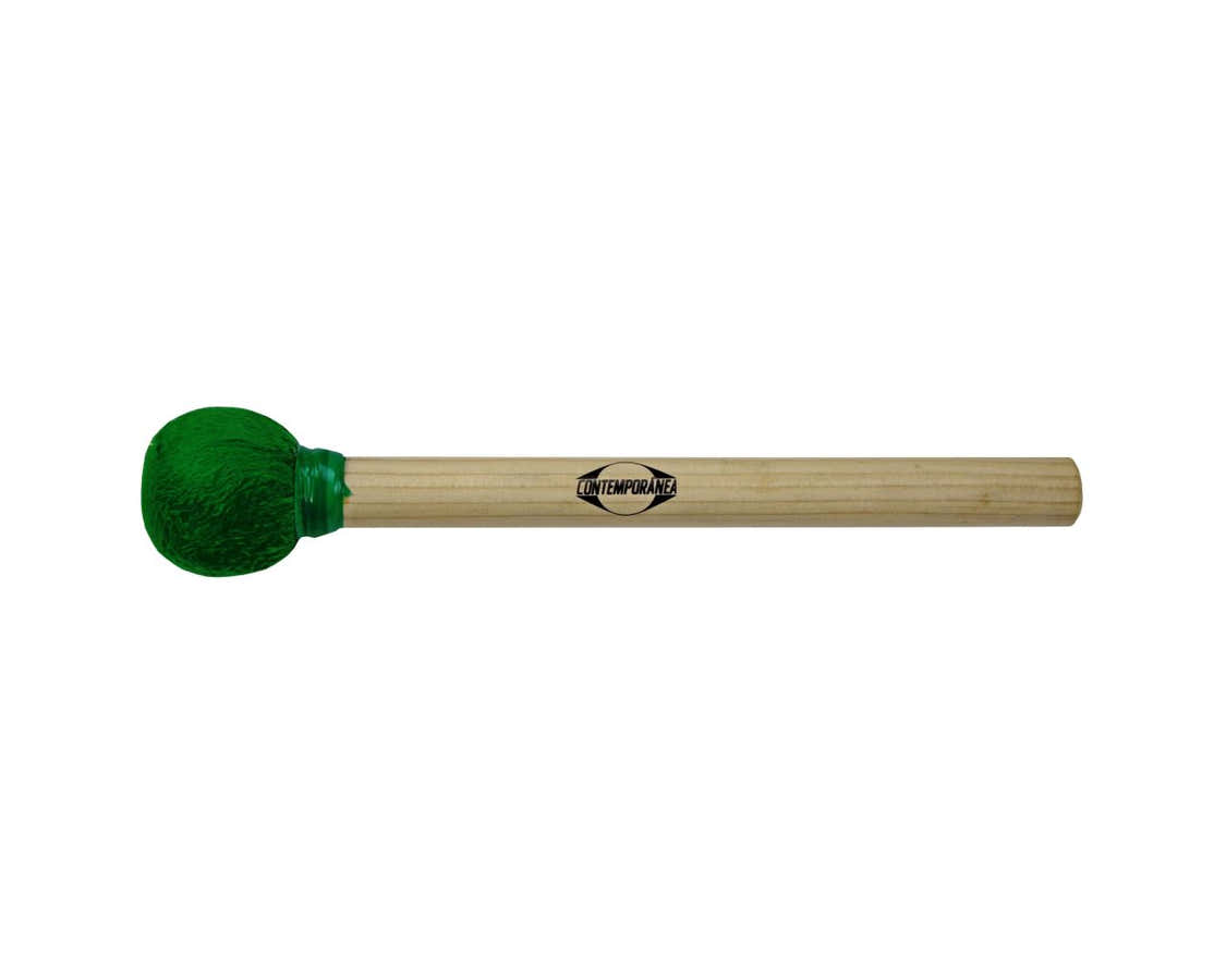 G-BS02G - Mailloche De Surdo Verte Bois 30CM