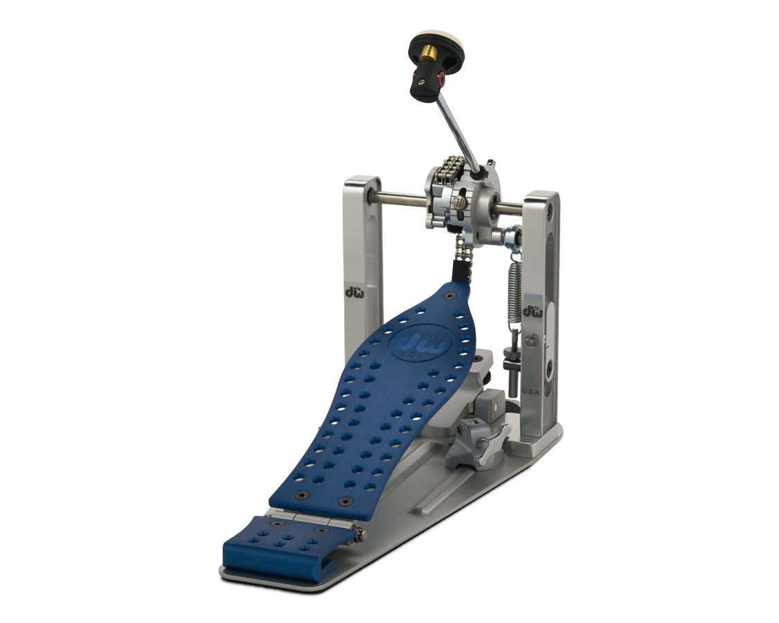Machined Chain Drive Pédale Simple Blue