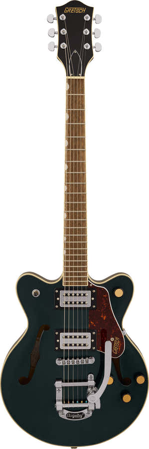 G2655T Streamliner Center Block Jr. Double-Cut with Bigsby LRL Cadillac Green