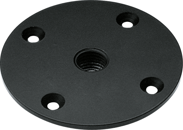 K&M 24116-000-55 - Plaque De Raccord Noire Enceinte