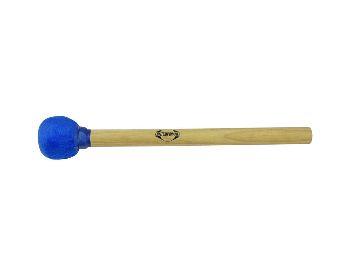 G-BS01blue - Mailloche De Surdo Bois Bleue 35CM