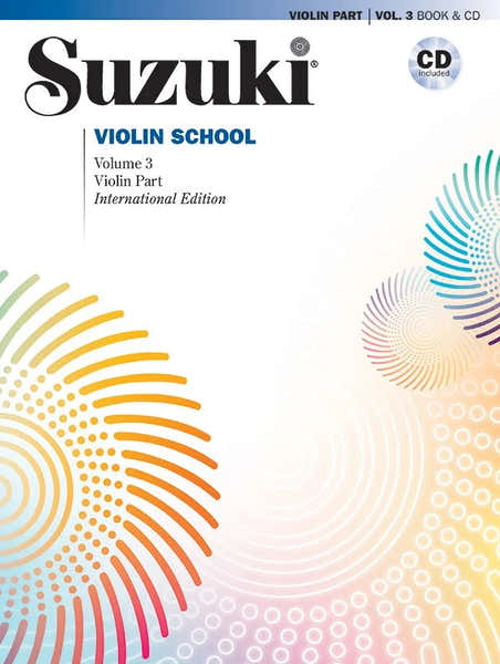 Alfred Publishing Suzuki Violin School Vol.3 + CD