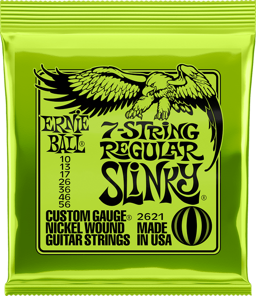 Ernie Ball 2621 Regular Slinky 7C 10-56