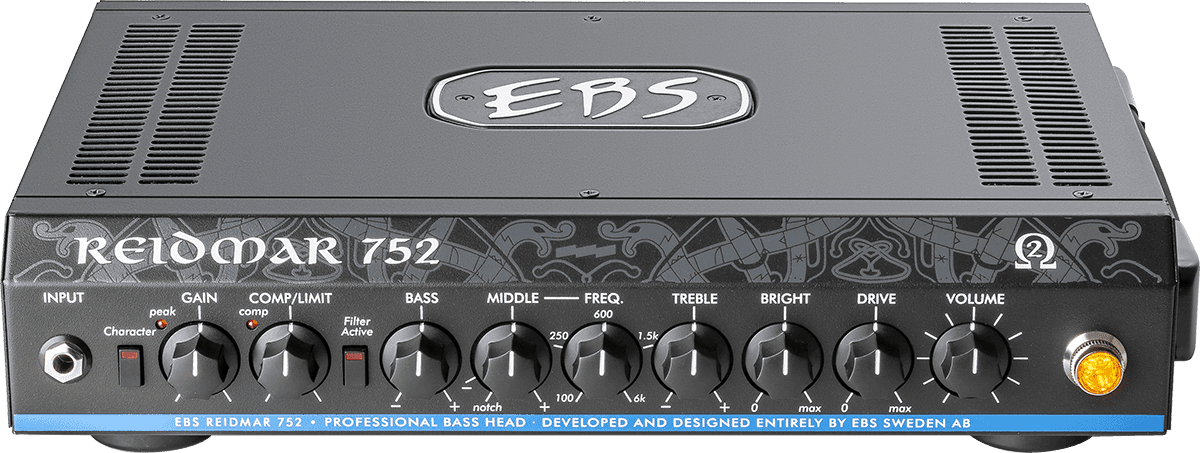 Tete D'ampli Basse Reidmar 752 (750 W Sous 2 Ohms)
