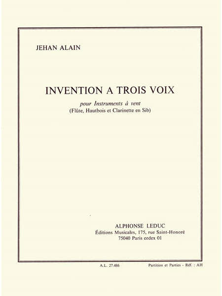 Invention à 3 Voix