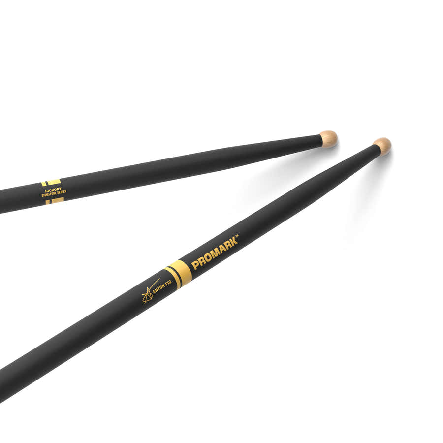 Anton Fig Activegrip Hickory Olive Ronde En Bois