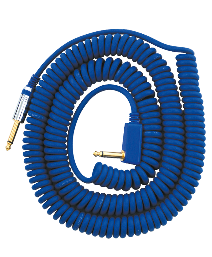VCC90 Câble Jack Spirale 9M Bleu