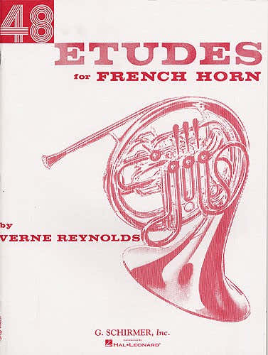 Schirmer Verne Reynolds - 48 Etudes For French Horn
