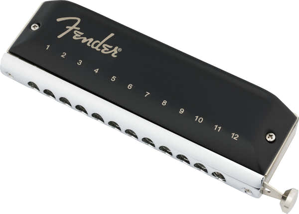 Fender Groove Pro chromatische mondharmonica met 12 gaten in C