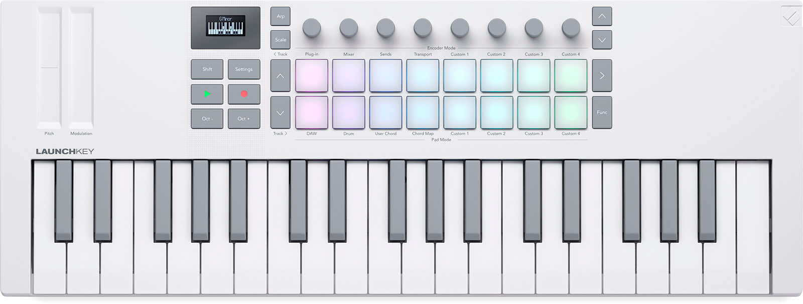 Launchkey Mini 37 MK4 Wit