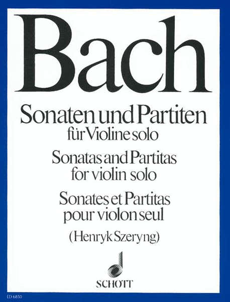 Schott Bach J.S. - Sonatas et Partitas - Violon Solo