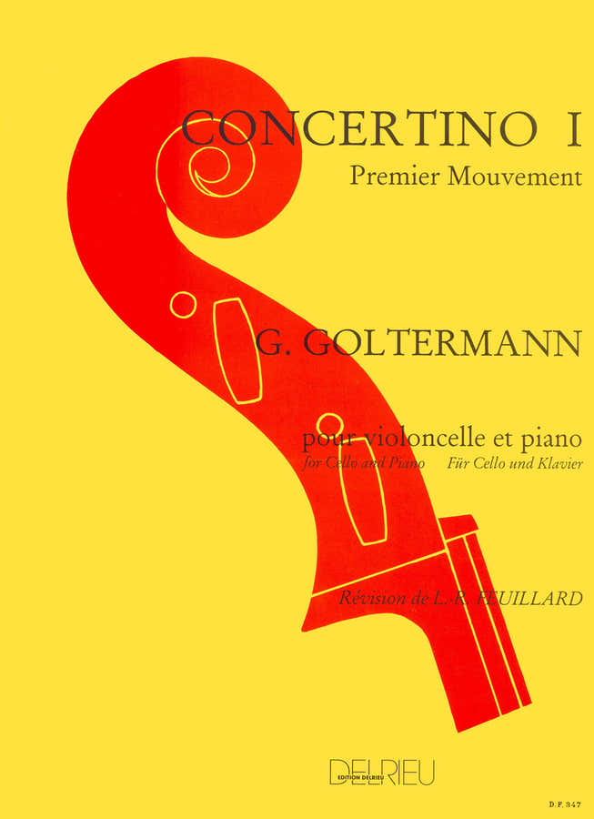Goltermann Georg - Concerto N°1 Op.14 En La Min. - Premier Mouvement - Cello Piano