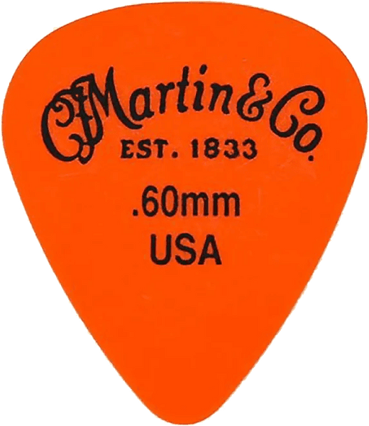 C.F. Martin & Co Médiators Orange 60MM