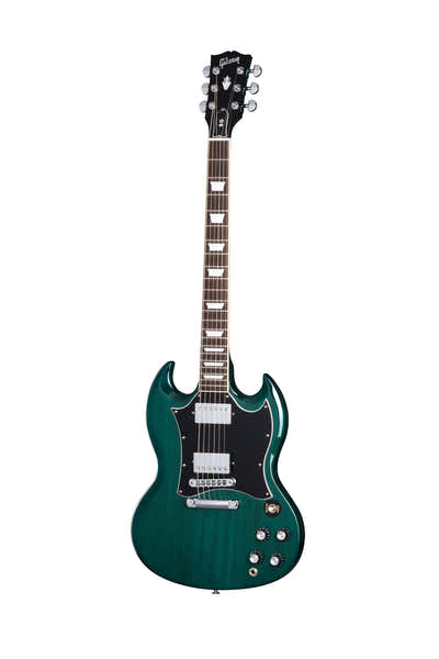 Gibson USA SG Standard Doorschijnend teal Modern