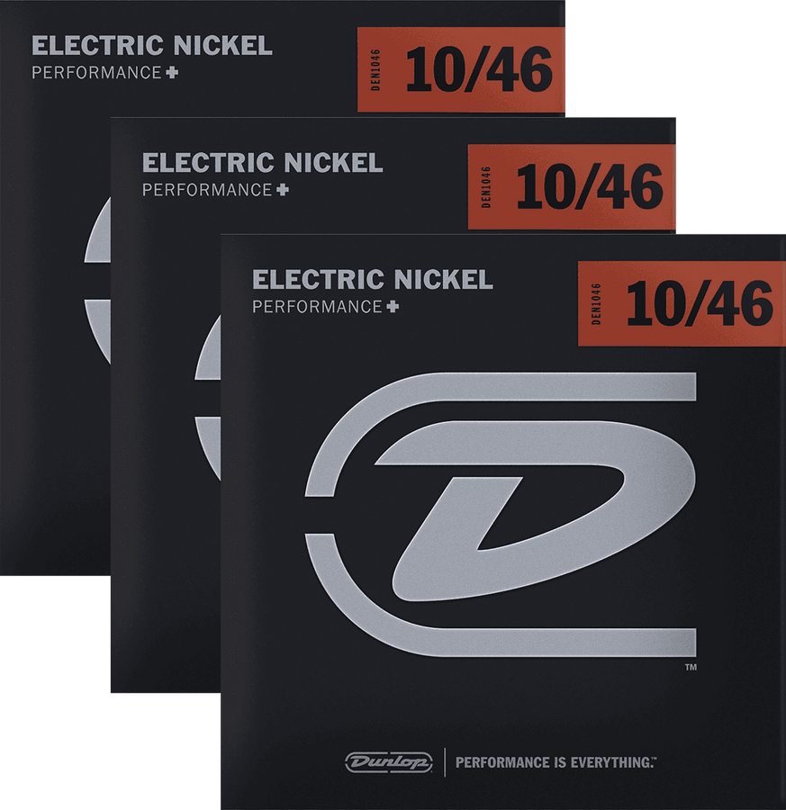 Nickel Plated Steel Pack de 3 Medium 10-46