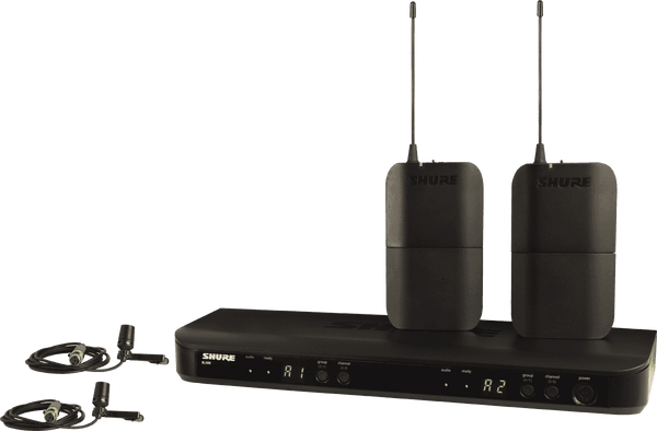 Shure BLX188E-cvl-M17 - Systeme HF Double Cravate