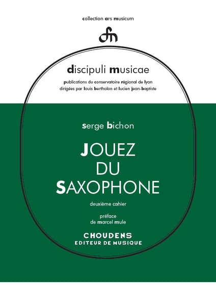 BICHON S. - JOUEZ DU SAXOPHONE VOL. 2