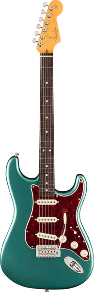 Fender American Professional Classic Stratocaster RW Vervaagd Sherwood Green Metallic