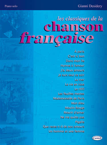 DESIDERY GIANNI - De klassiekers van het Franse chanson - Piano