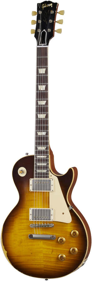 Les Paul Standard 1959 Reissue Ultra Heavy Aged Kindred Burst CSHR