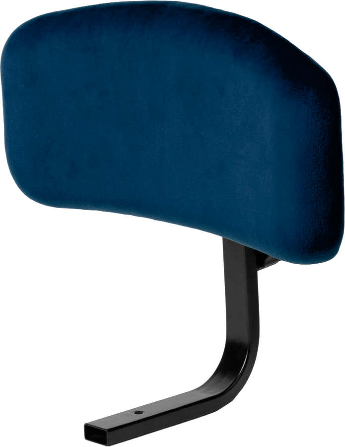 Rugleuning voor drumkruk blauw