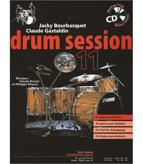 Bourbasquet/gastaldin - Drum Session Vol.11 + CD