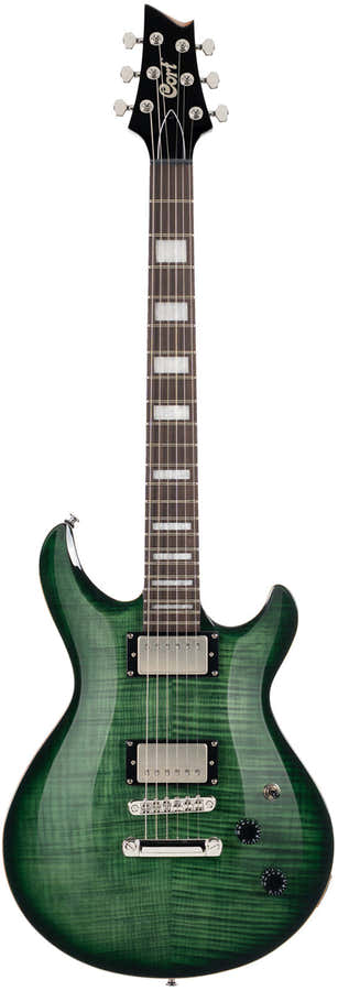 M600 Trans Green Burst