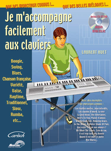 Huet Laurent - Gemakkelijk mezelf begeleiden op keyboards + CD