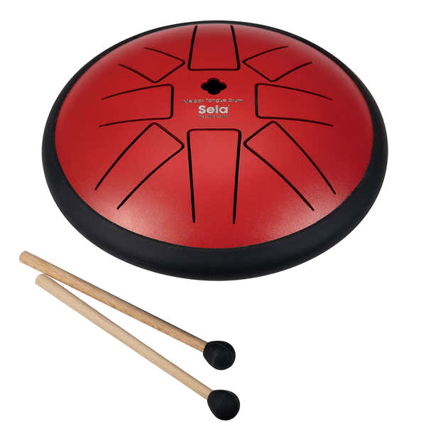 Sela Percussion Melody Tongue Drum 6" F Min Red