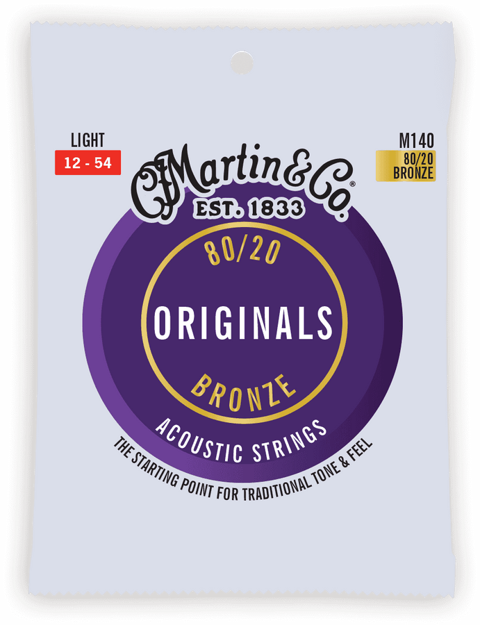 M140 Originals 80/20 Bronze Light 12-54
